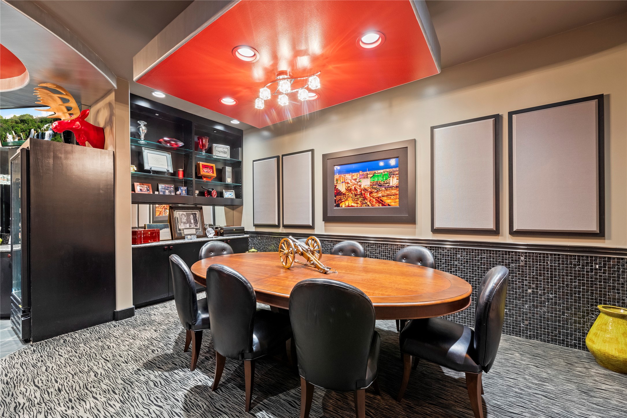 7715 Firethorne Creek Court Spring, TX 77389 - Photo 29 of 50 This versatile space serves as a stylish mancave or dining area, perfect for entertaining guests or enjoying a game night.