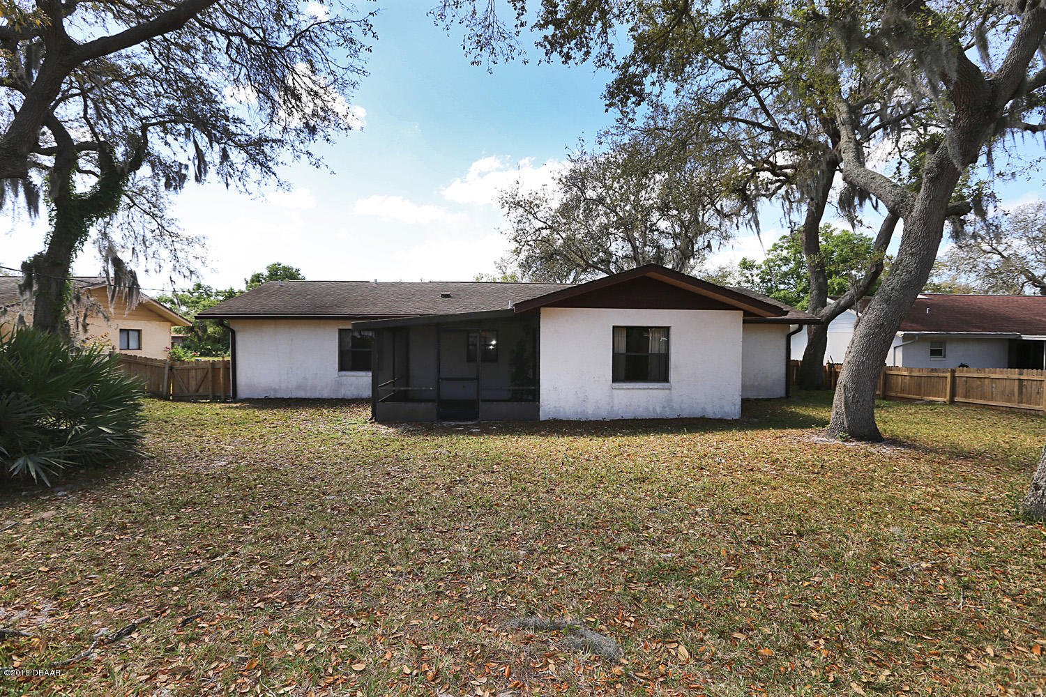 723 Hawks Ridge Road Port Orange, FL 32127 - Photo 17 of 19 Huge Back Yard is Fenced
