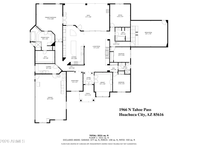 $1,050,000 | 1966 Tahoe Pass, Huachuca City, AZ 85616