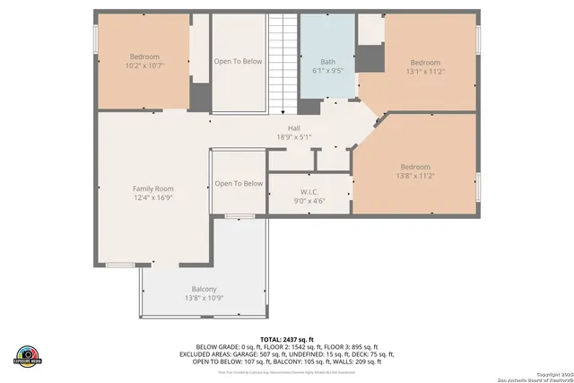 a picture of floor plan