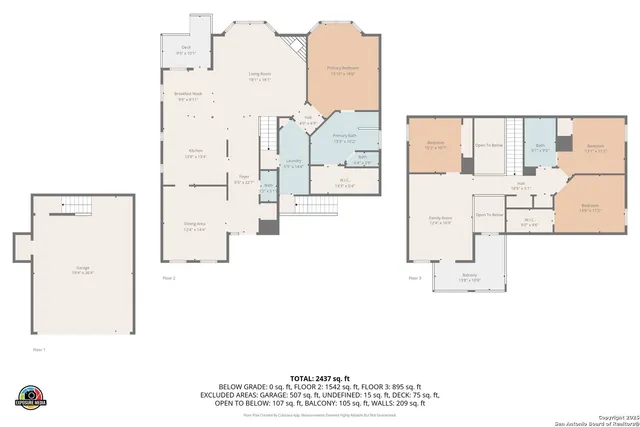 a picture of floor plan