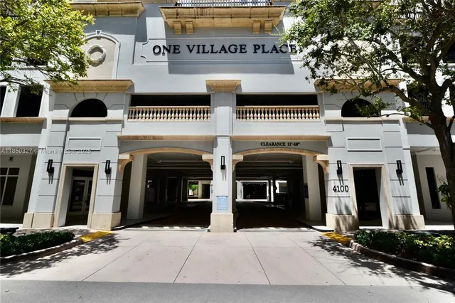 a view of a building with many windows