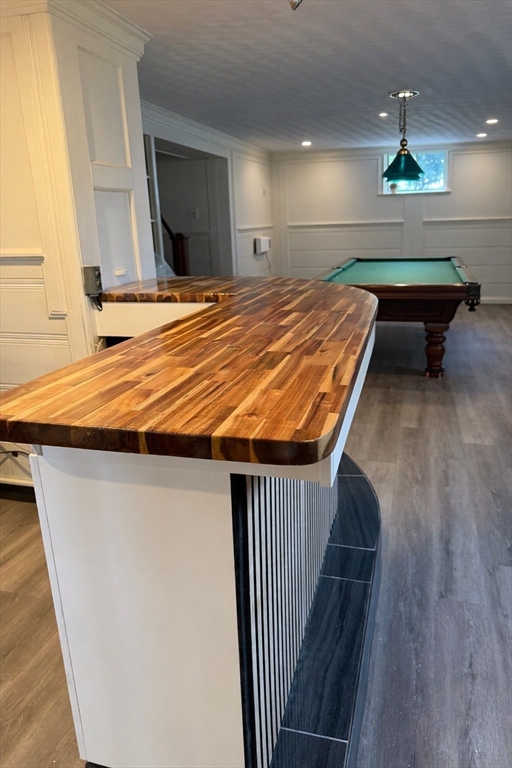 29 Boulevard Road Dedham, MA 02026 - Photo 27 of 34 a room with pool table and windows