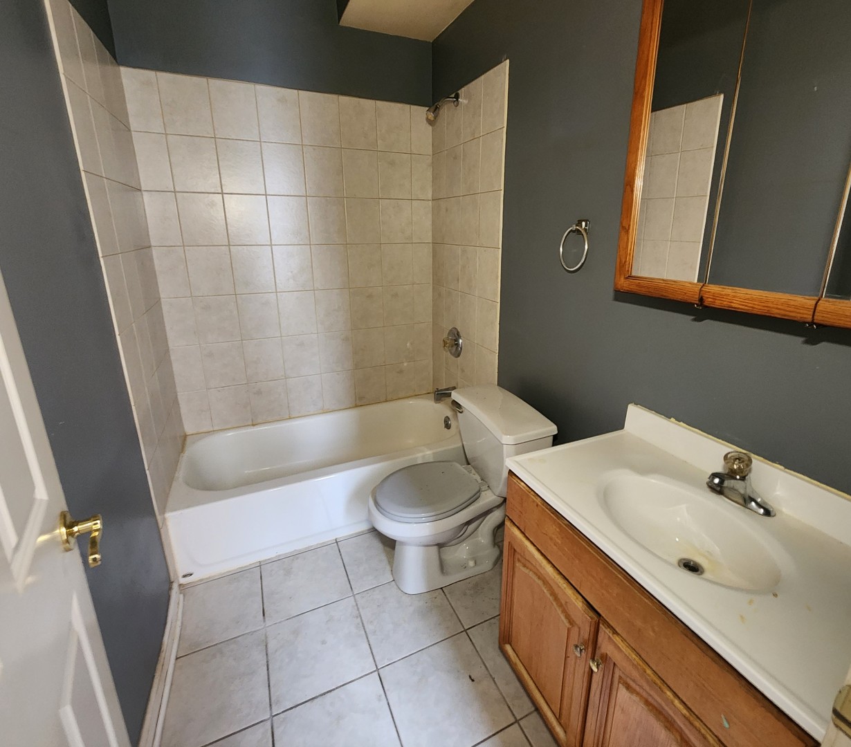 346 East 41st Street, Unit 2 Chicago, IL 60653 - Photo 7 of 9 a bathroom with a sink a toilet and shower