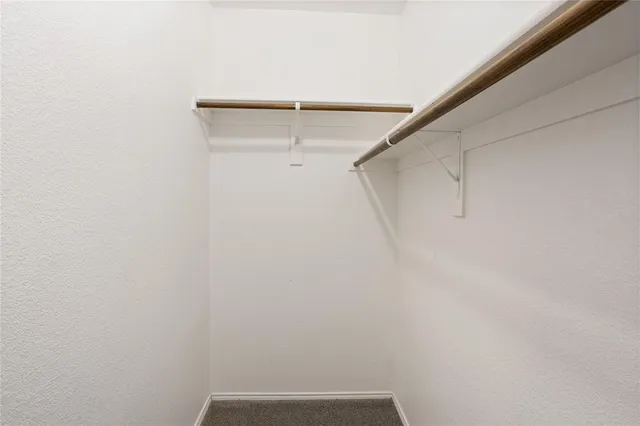 a view of a room with an empty space