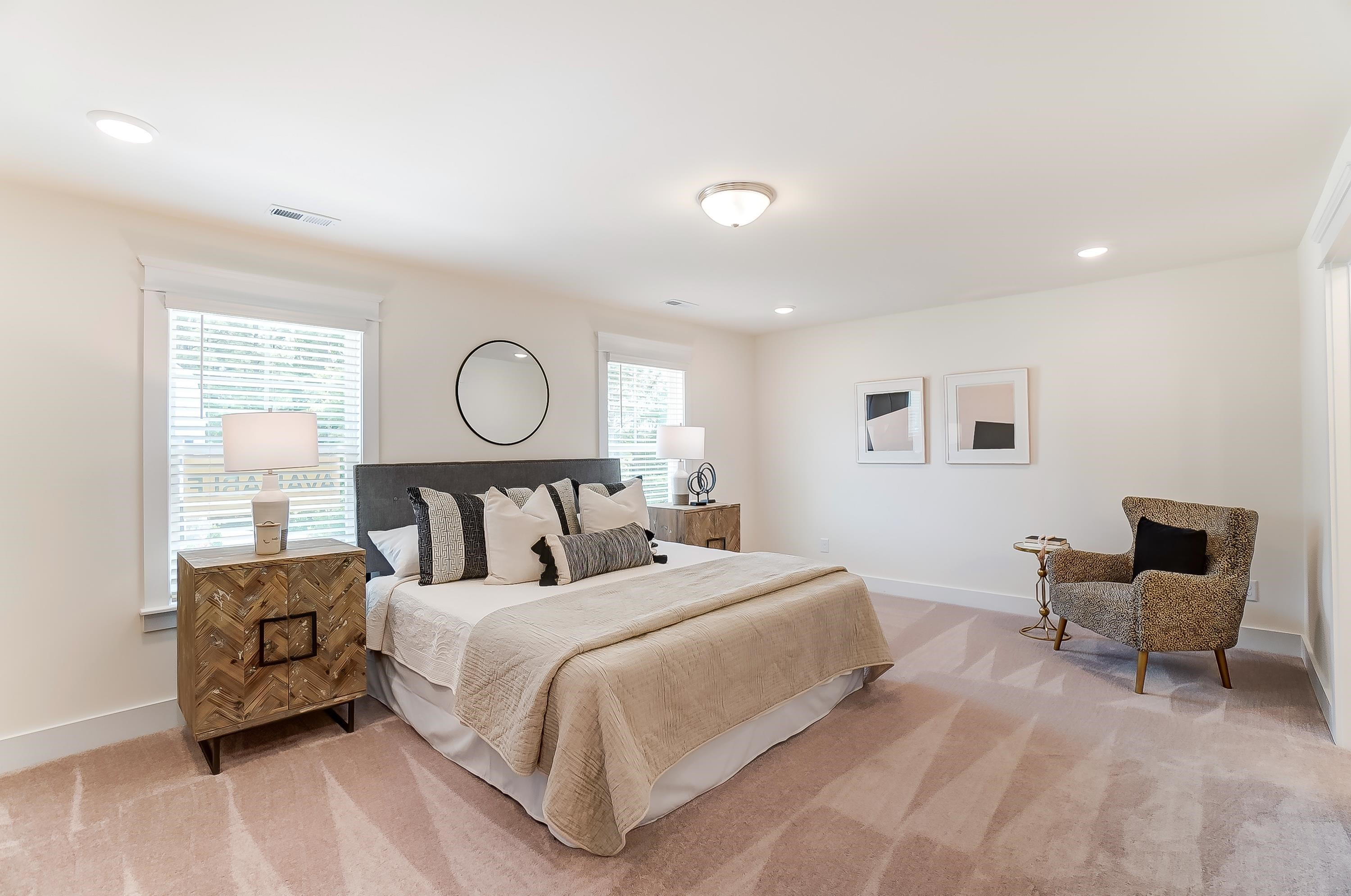 3450 Piedmont Drive Raleigh, NC 27604 - Photo 19 of 34 a bed room with a bed and a chair