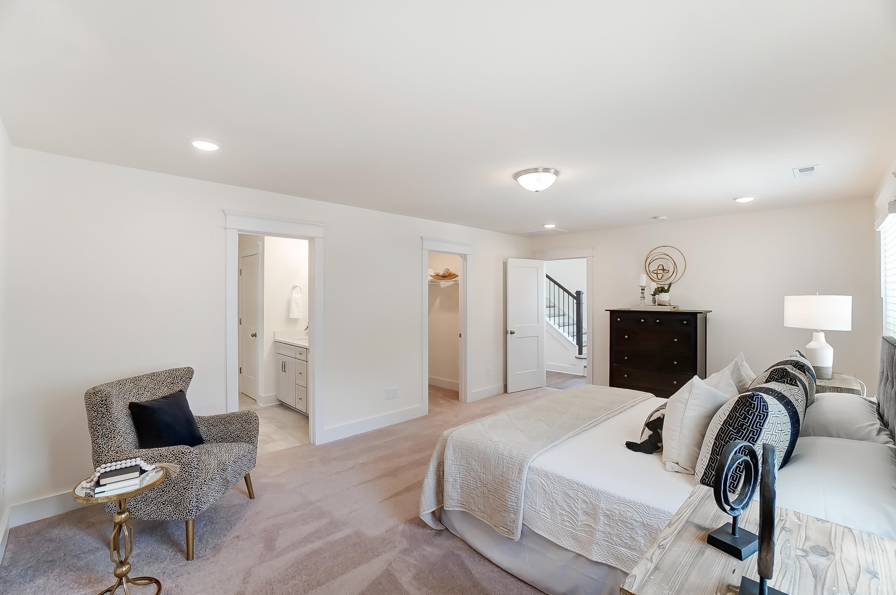 3450 Piedmont Drive Raleigh, NC 27604 - Photo 21 of 34 a bedroom with a bed and a television