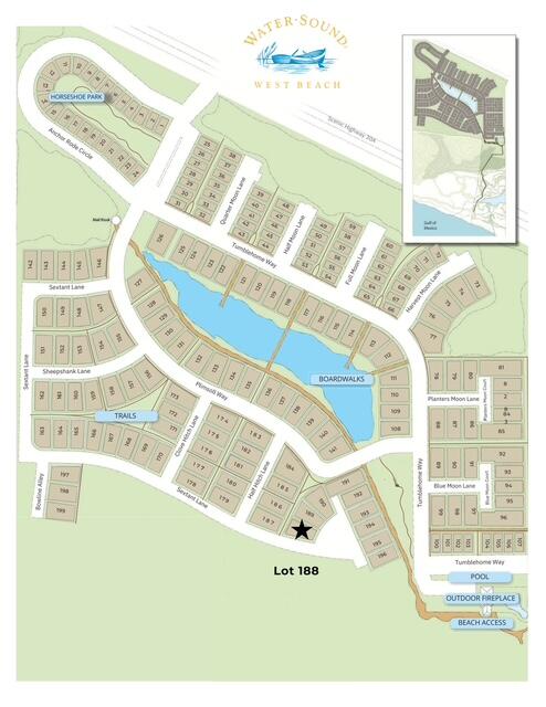 Lot 188 Sextant Lane Santa Rosa Beach, FL 32459 - Photo 5 of 19 a picture of a room with a bed