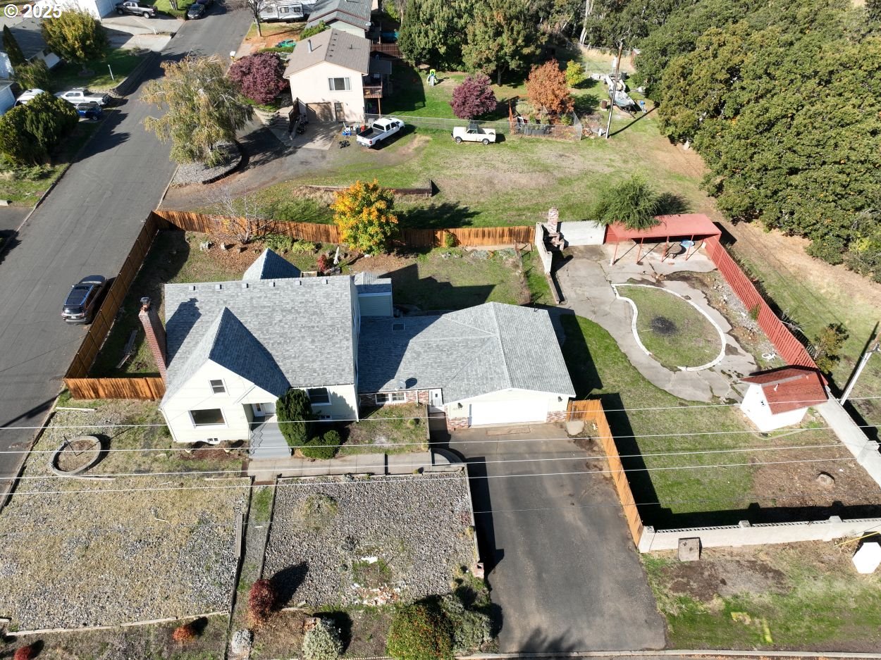 4233 Chenoweth Road The Dalles, OR 97058 - Photo 8 of 46 an aerial view of residential houses with outdoor space