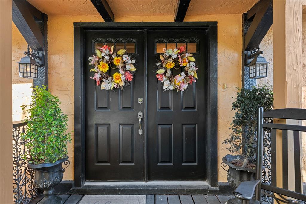 25927 Old Spring Lake Road Brooksville, FL 34601 - Photo 5 of 60 a view of a entryway door of the house