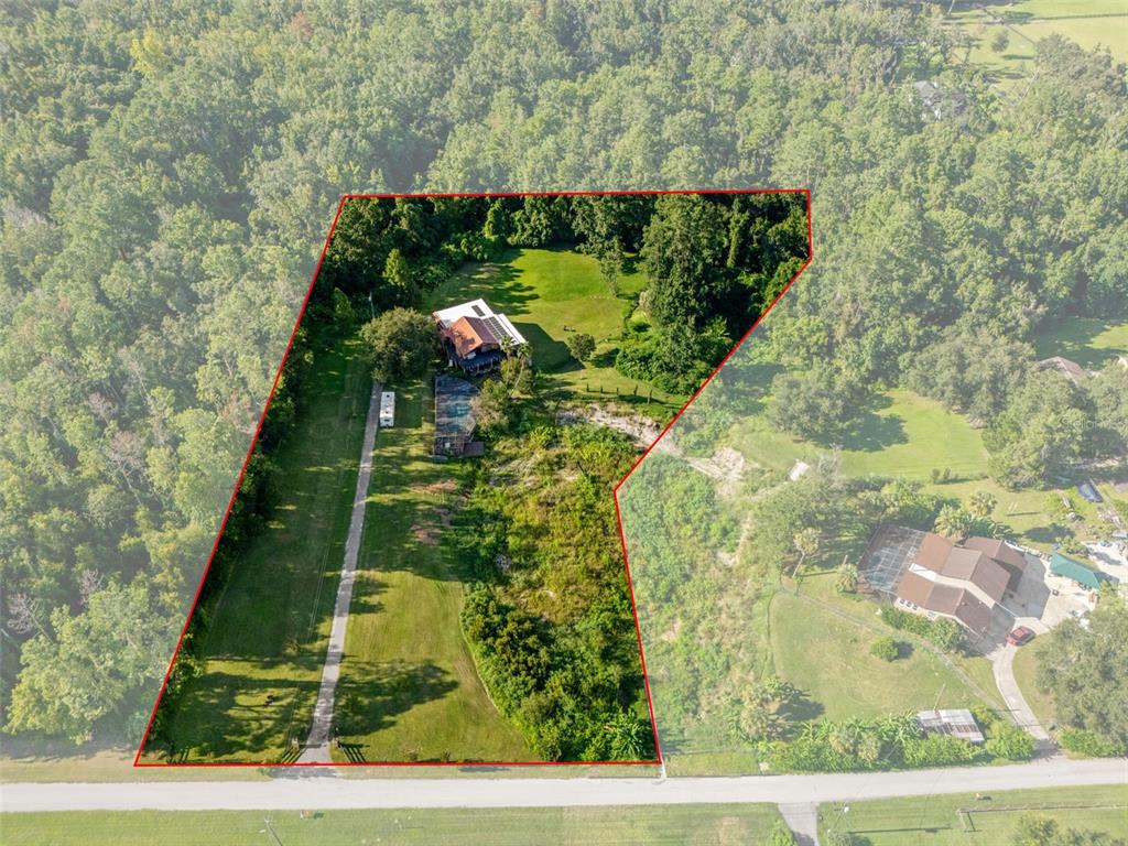 25927 Old Spring Lake Road Brooksville, FL 34601 - Photo 6 of 60 a view of a yard