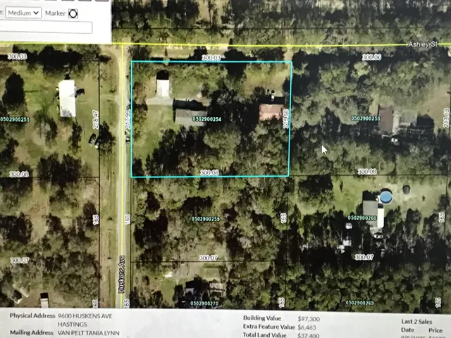 $214,900 | 9600 Huskens Avenue, Hastings, FL 32145