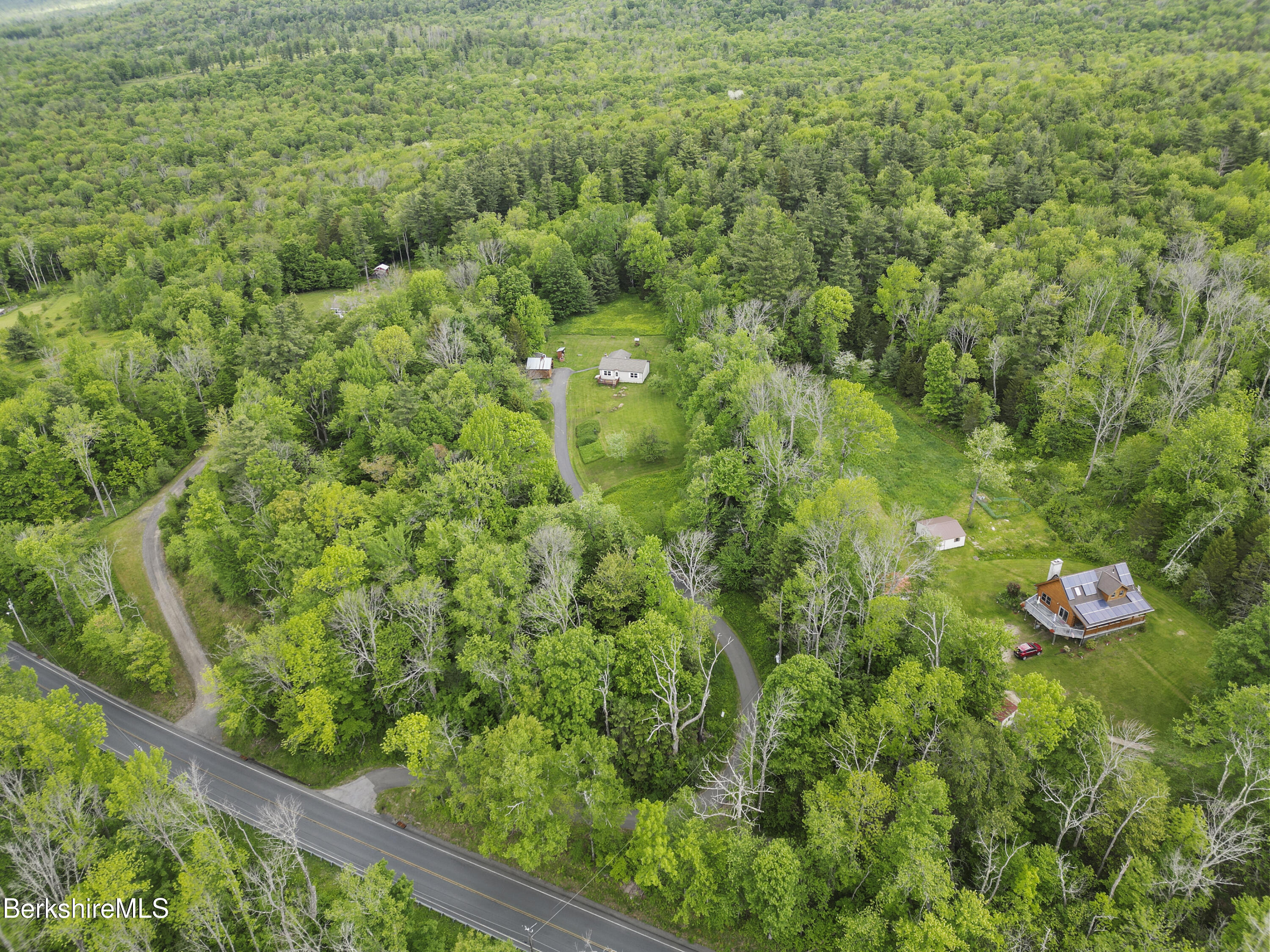 51 Middlefield Road Peru, MA 01235 - Photo 39 of 42 915 Aerial View
