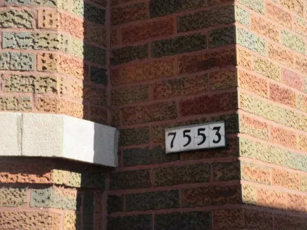 a view of front door