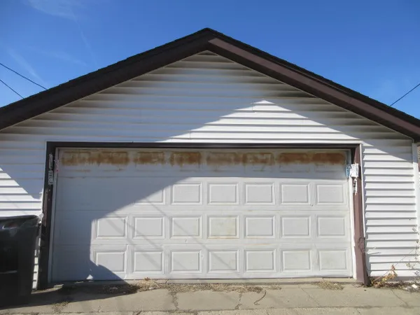 a view of a door of the house