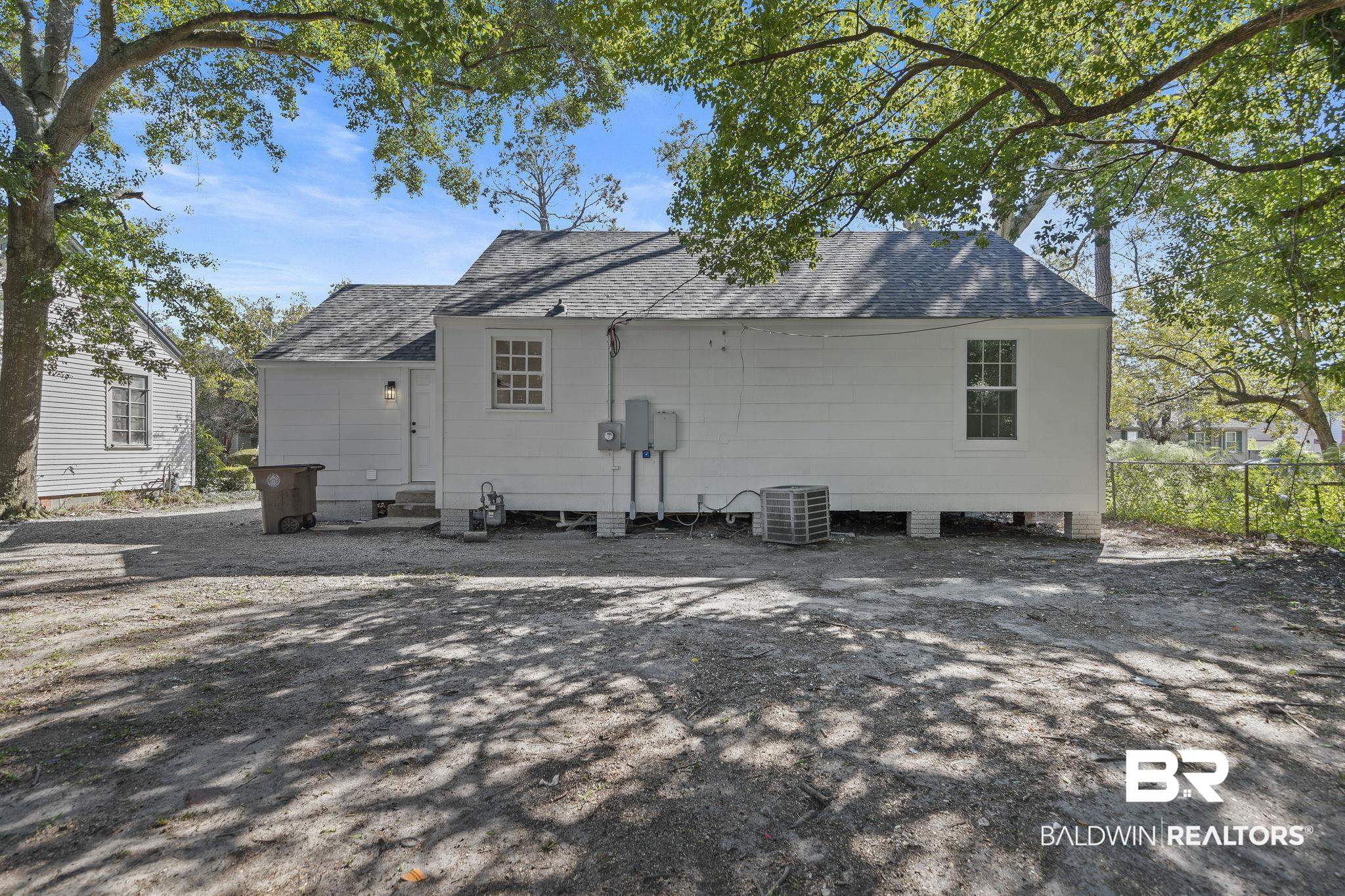 1400 North Cloverleaf Circle Mobile, AL 36605 - Photo 17 of 17 Back of property featuring central AC unit
