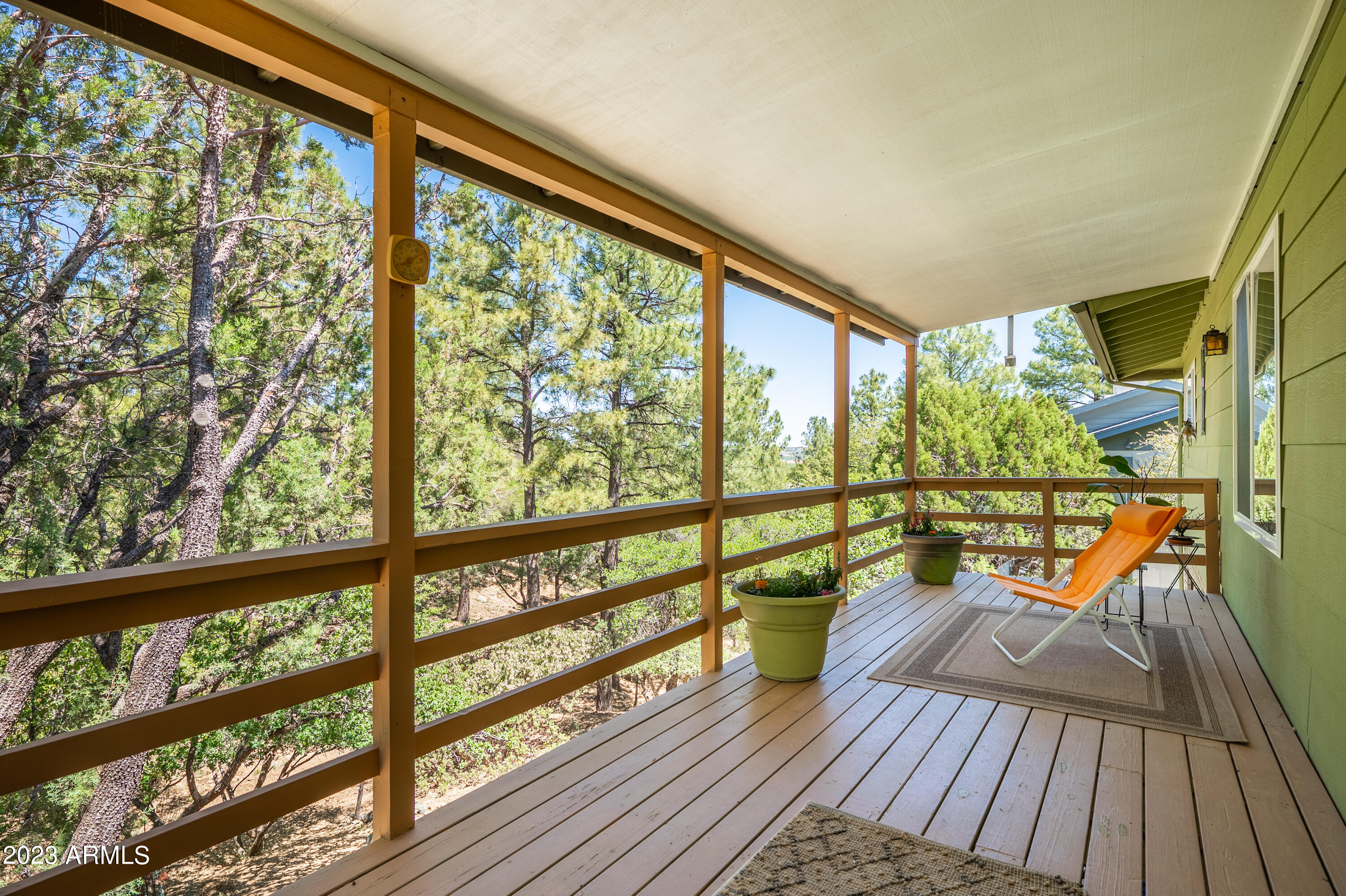 1200 Tanglewood Road Prescott, AZ 86303 - Photo 14 of 38 The Balcony w/Views to Behold