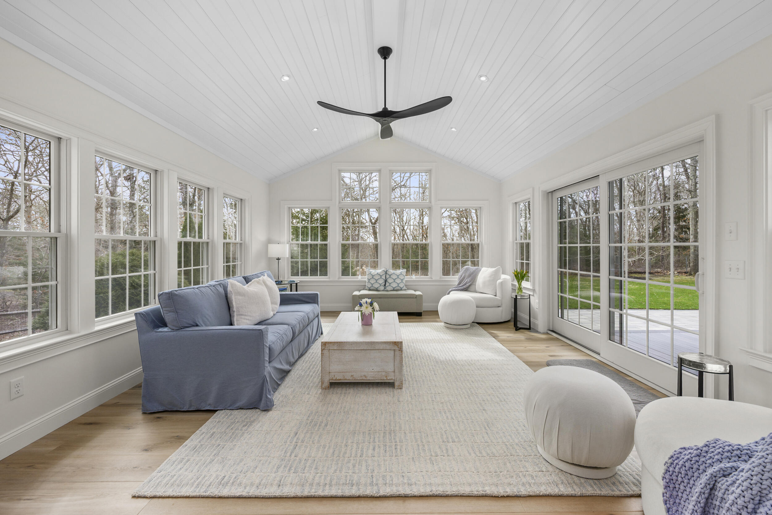 83 Cemetery Road Harwich, MA 02645 - Photo 15 of 53 a living room with furniture and a large window