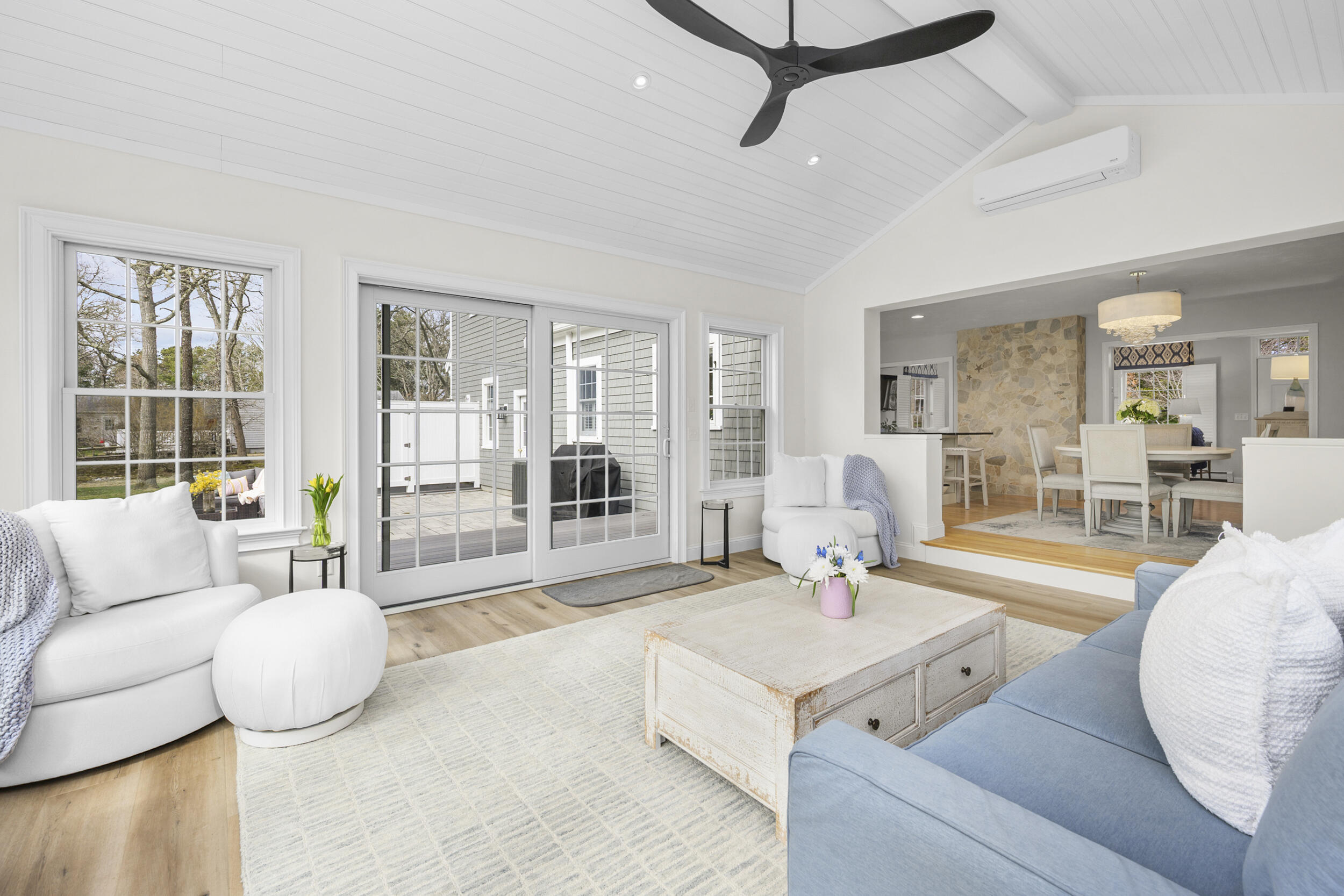 83 Cemetery Road Harwich, MA 02645 - Photo 18 of 53 a living room with furniture and a large window