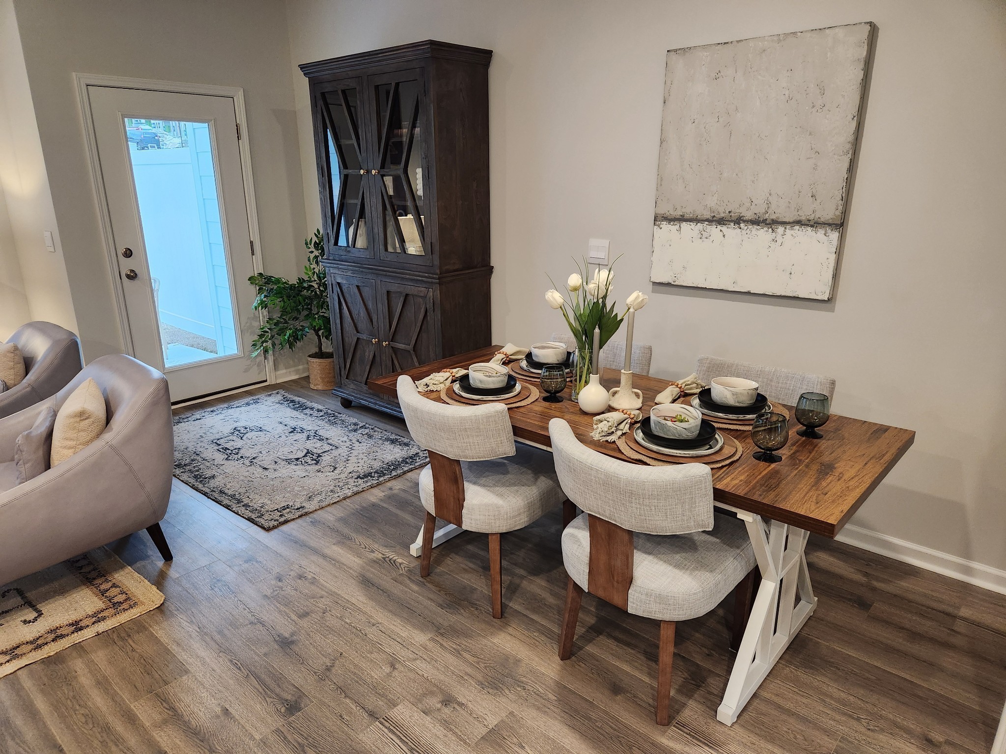 3064 Flyaway Lane Lebanon, TN 37090 - Photo 7 of 29 a dining room with furniture and wooden floor
