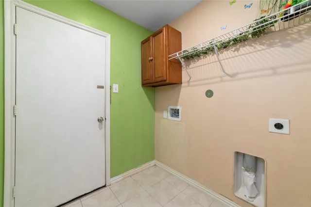 a bathroom with a shower and a mirror