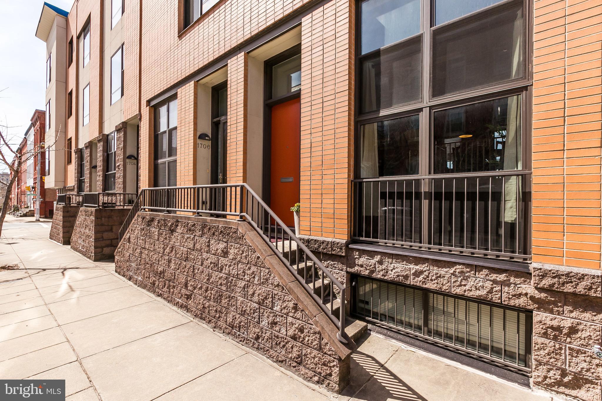 1708 North Calvert Street Baltimore, MD 21202 - Photo 5 of 45 Front Entrance on N. Calvert