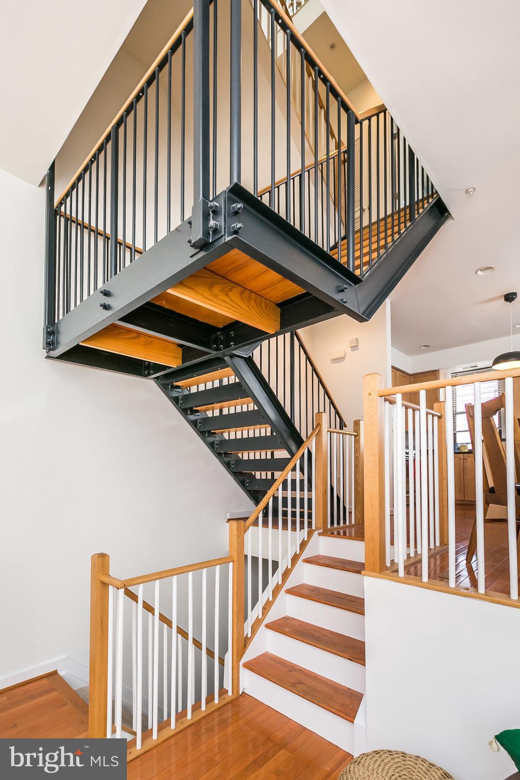 1708 North Calvert Street Baltimore, MD 21202 - Photo 10 of 45 Interior Staircase