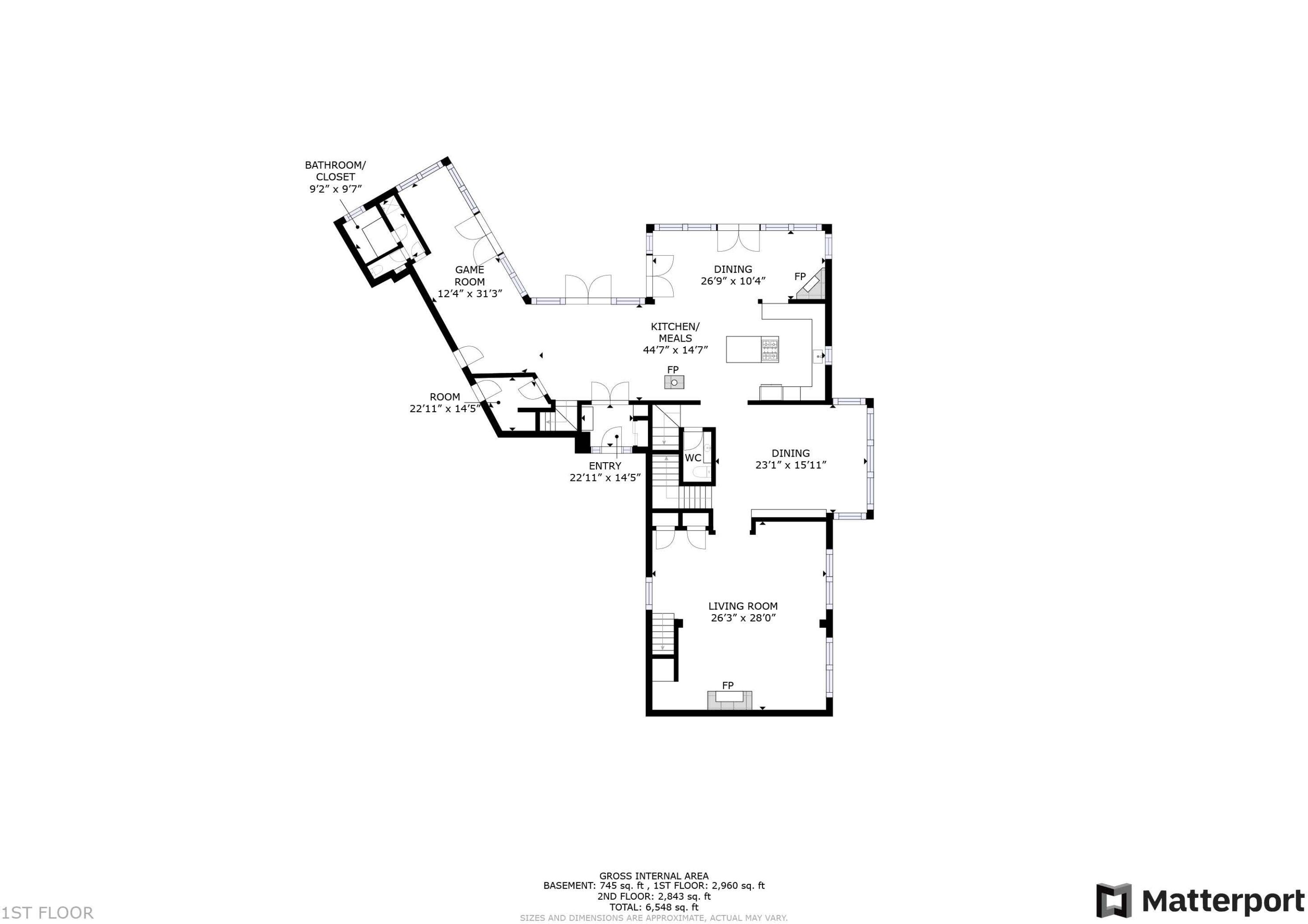 2112 N Road Mount Vernon, ME 04352 - Photo 48 of 49 Floor plan 1