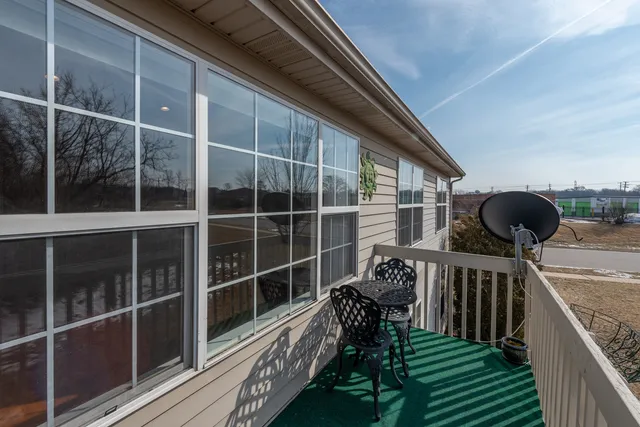 a view of road covered with snow