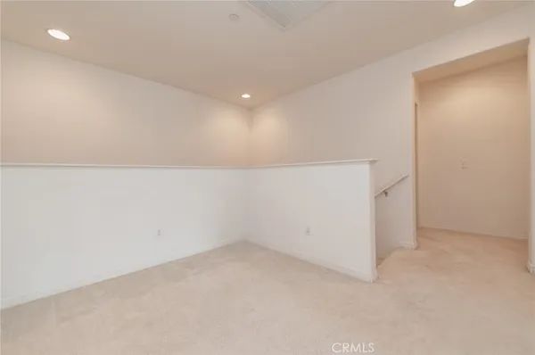 an empty room with a empty space