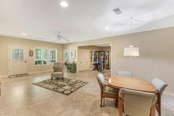 402 Boaters Row Fair Play, SC 29643 - Photo 25 of 50 This versatile living area offers ample space for relaxation and entertaining, with a bright and airy ambiance.