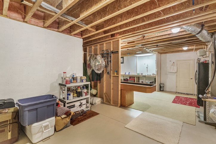 402 Boaters Row Fair Play, SC 29643 - Photo 33 of 50 This versatile basement offers ample space for storage and recreational activities.