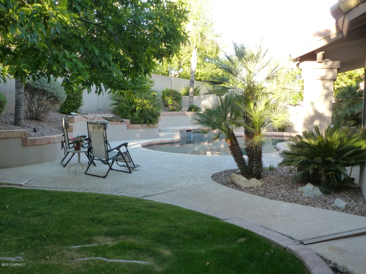 2032 East Tecoma Road Phoenix, AZ 85048 - Photo 23 of 23 Professionally Landscaped Back Yard