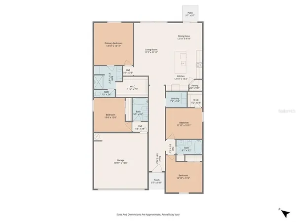 $2,600 | 7612 Satterfield Terrace, Parrish, FL 34219