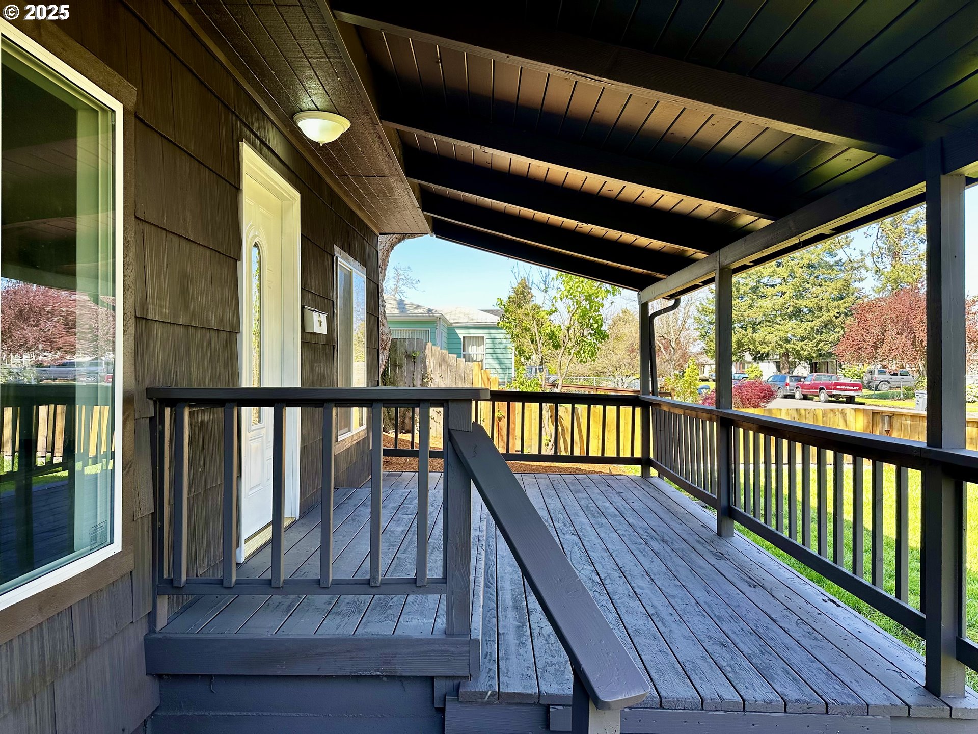 1733 I Street Springfield, OR 97477 - Photo 11 of 28 a view of porch with wooden floor