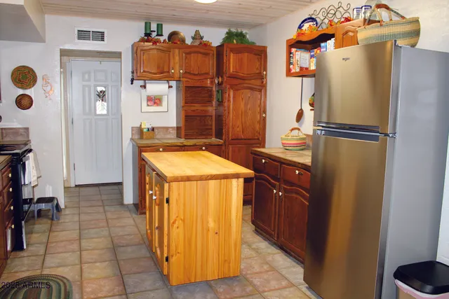 a chair and a table in a room