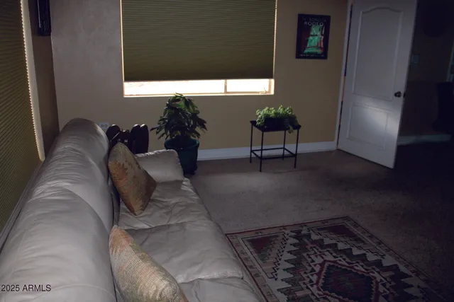 an aerial view of residential house with outdoor space