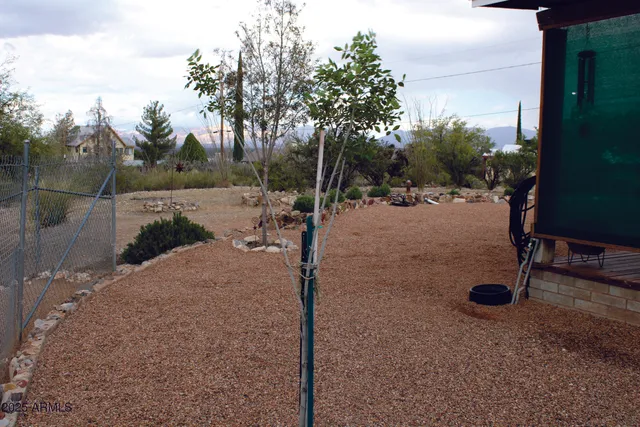 a view of outdoor space and deck