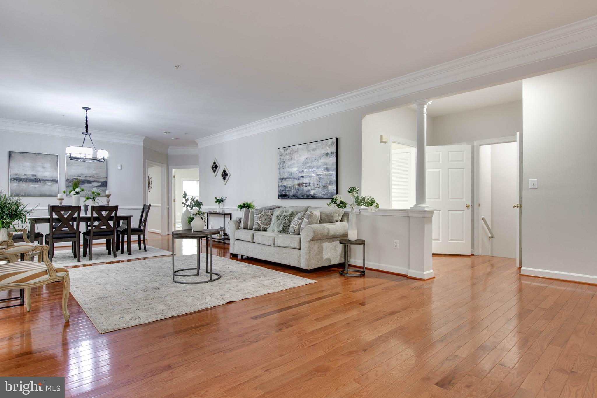 2610 Legends Way Ellicott City, MD 21042 - Photo 13 of 53 a living room with furniture and wooden floor