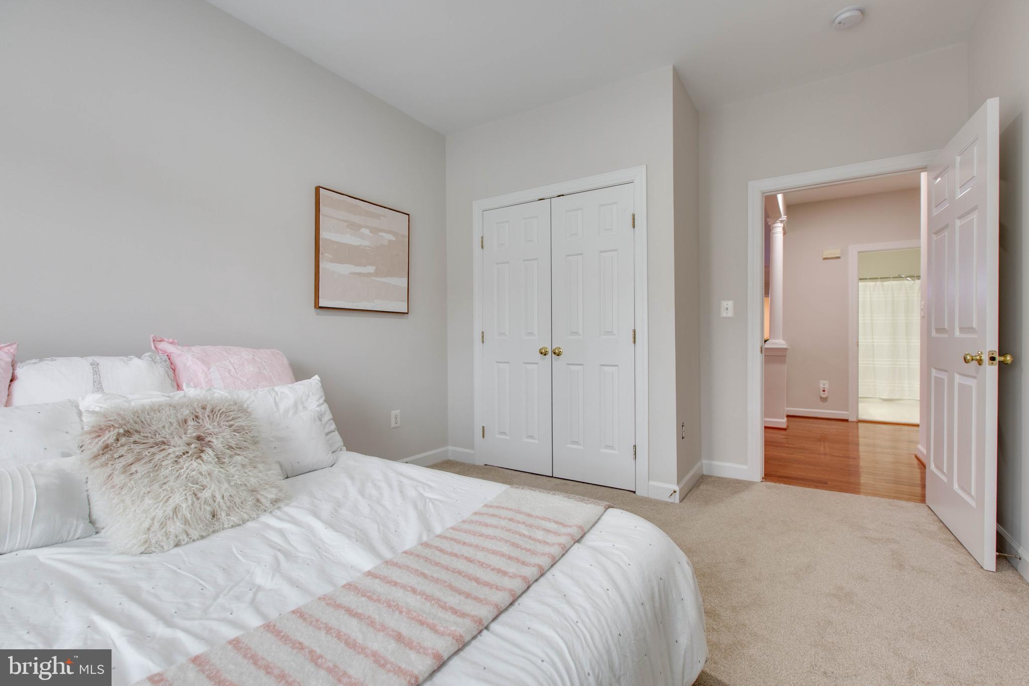 2610 Legends Way Ellicott City, MD 21042 - Photo 18 of 53 a bedroom with a bed and a bathroom