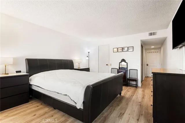 a view of a glass door and an empty room