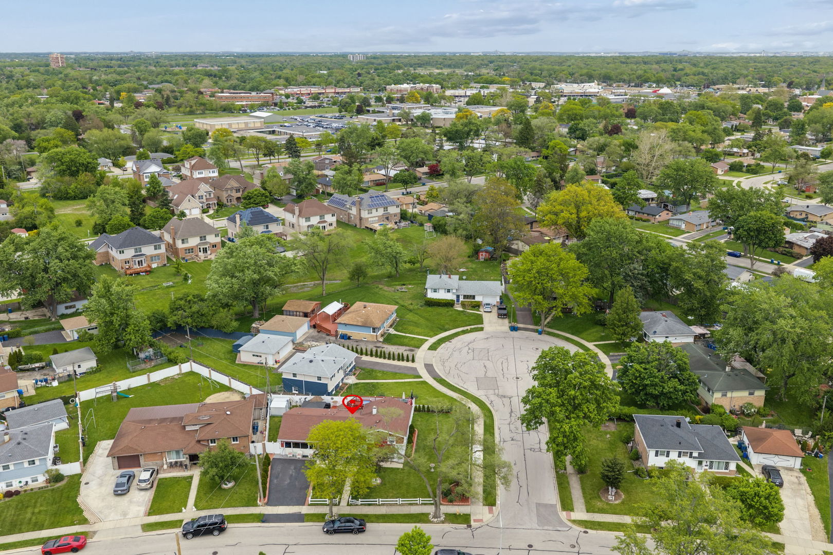 115 Rose Avenue Addison, IL 60101 - Photo 23 of 28 an aerial view of residential houses with outdoor space and street view