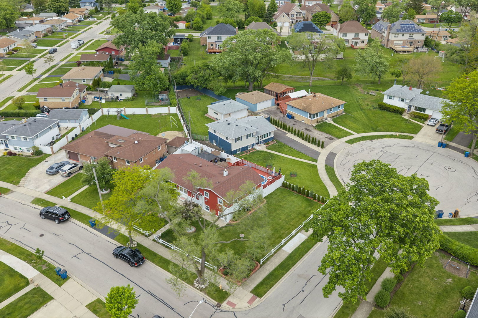 115 Rose Avenue Addison, IL 60101 - Photo 26 of 28 an aerial view of a city