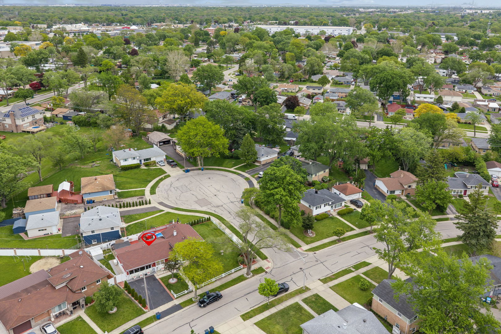 115 Rose Avenue Addison, IL 60101 - Photo 28 of 28 an aerial view of residential houses with outdoor space and street view