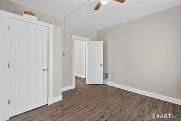 wooden floor in an empty room