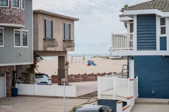 a aerial view of a house with terrace