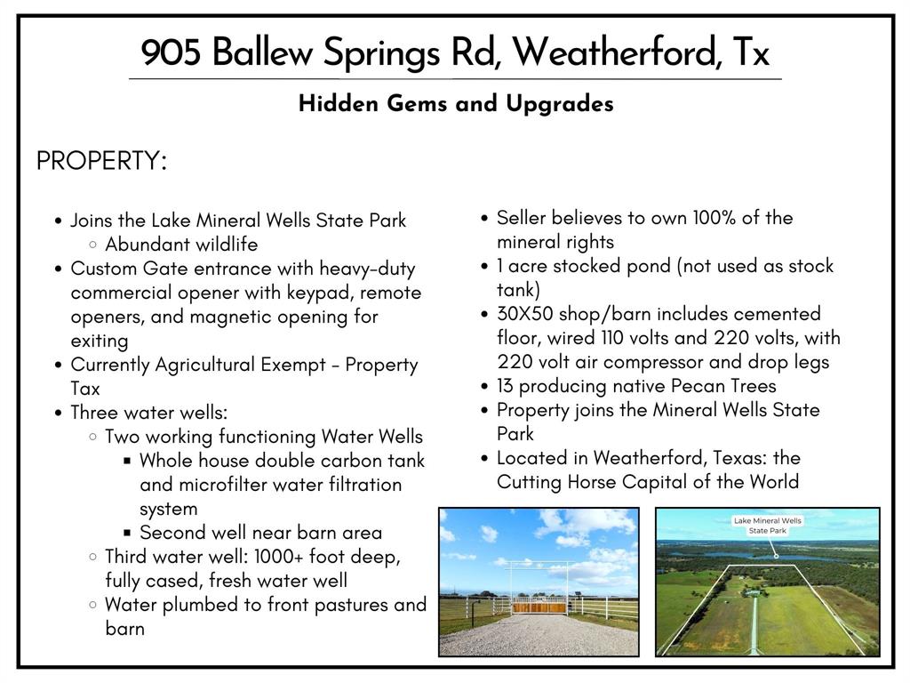 905 Ballew Springs Road Weatherford, TX 76088 - Photo 40 of 40