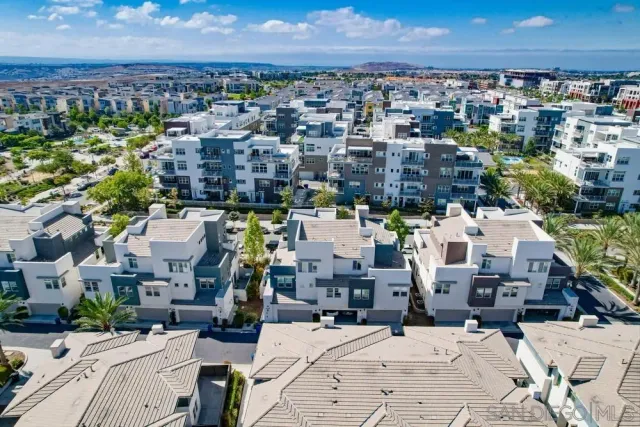 a front view of a building with street view