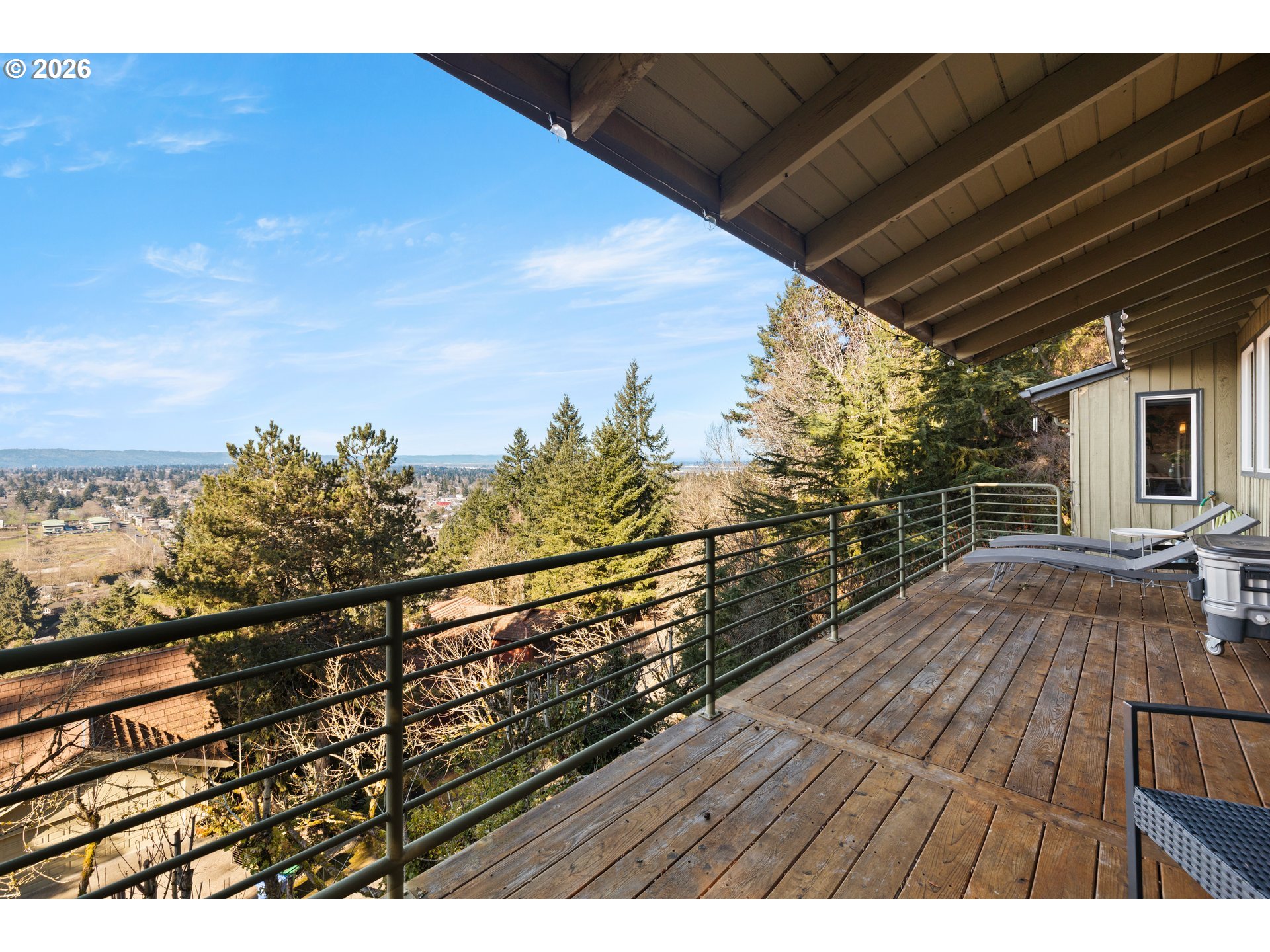 2831 Northeast Rocky Butte Road Portland, OR 97220 - Photo 26 of 33 a view of outdoor space with wooden floor