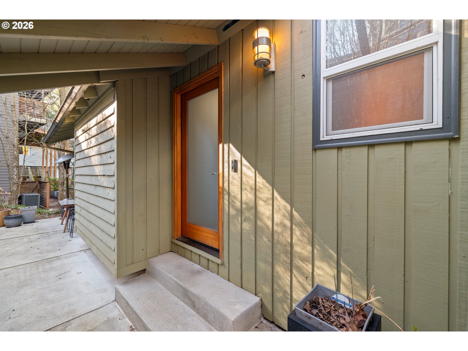 2831 Northeast Rocky Butte Road Portland, OR 97220 - Photo 4 of 33 a view of a wooden door and an entryway
